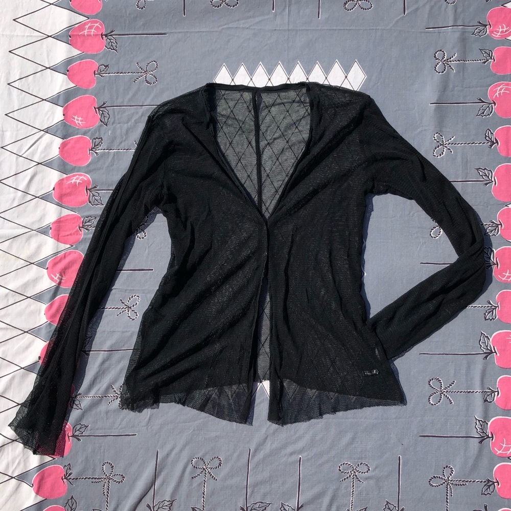 Y2K Mesh Shirt